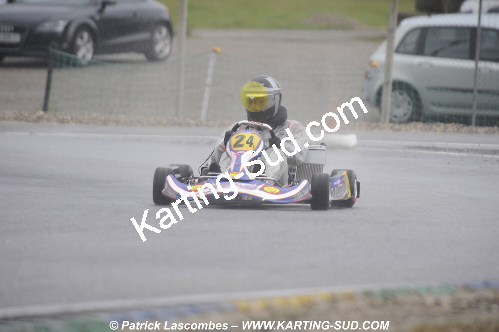 12/04/2009 : 1ère manche du Championnat Sud et 1ère manche du Championnat Régional Languedoc-Roussillon à Lavelanet (photos Patrick Lascombes) 2009 — karting