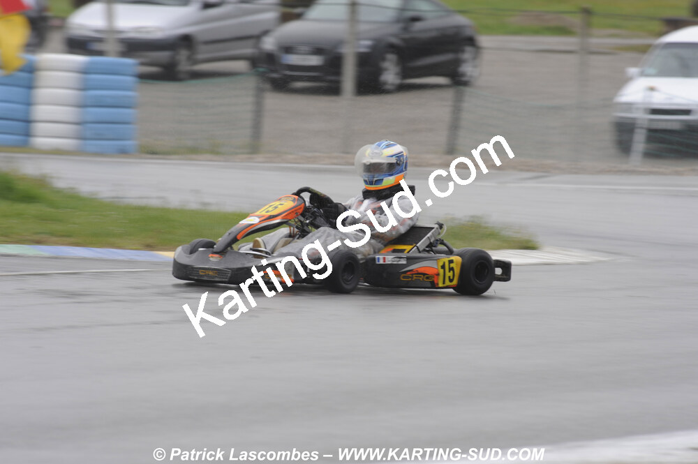 12/04/2009 : 1ère manche du Championnat Sud et 1ère manche du Championnat Régional Languedoc-Roussillon à Lavelanet (photos Patrick Lascombes) 2009 — karting