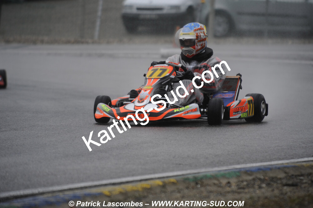 12/04/2009 : 1ère manche du Championnat Sud et 1ère manche du Championnat Régional Languedoc-Roussillon à Lavelanet (photos Patrick Lascombes) 2009 — karting