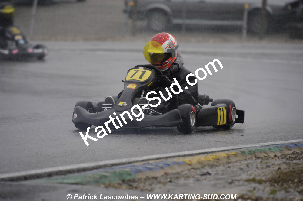12/04/2009 : 1ère manche du Championnat Sud et 1ère manche du Championnat Régional Languedoc-Roussillon à Lavelanet (photos Patrick Lascombes) 2009 — karting