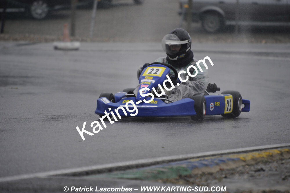 12/04/2009 : 1ère manche du Championnat Sud et 1ère manche du Championnat Régional Languedoc-Roussillon à Lavelanet (photos Patrick Lascombes) 2009 — karting