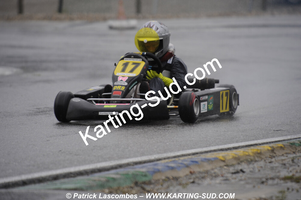 12/04/2009 : 1ère manche du Championnat Sud et 1ère manche du Championnat Régional Languedoc-Roussillon à Lavelanet (photos Patrick Lascombes) 2009 — karting