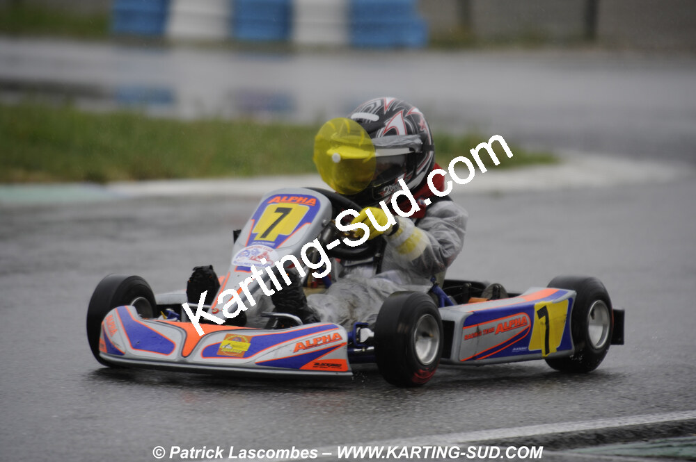 12/04/2009 : 1ère manche du Championnat Sud et 1ère manche du Championnat Régional Languedoc-Roussillon à Lavelanet (photos Patrick Lascombes) 2009 — karting