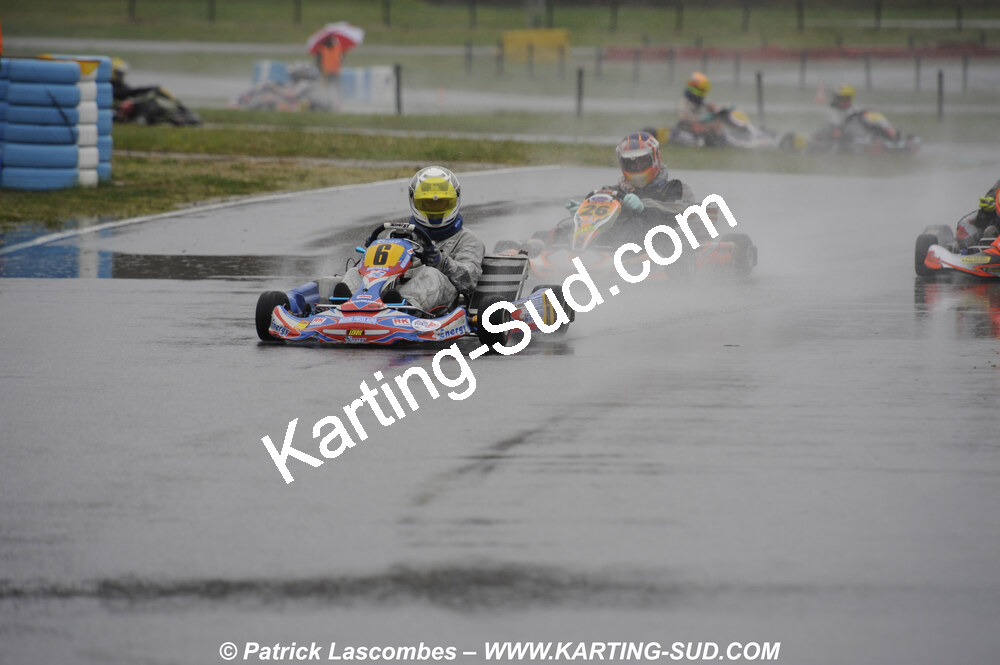 12/04/2009 : 1ère manche du Championnat Sud et 1ère manche du Championnat Régional Languedoc-Roussillon à Lavelanet (photos Patrick Lascombes) 2009 — karting