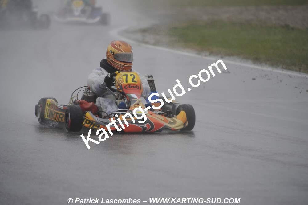12/04/2009 : 1ère manche du Championnat Sud et 1ère manche du Championnat Régional Languedoc-Roussillon à Lavelanet (photos Patrick Lascombes) 2009 — karting