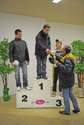 12/04/2009 : 1ère manche du Championnat Sud et 1ère manche du Championnat Régional Languedoc-Roussillon à Lavelanet Les Podiums (photos Patrick Lascombes) 2009 — karting