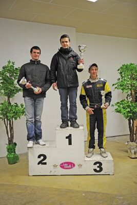 12/04/2009 : 1ère manche du Championnat Sud et 1ère manche du Championnat Régional Languedoc-Roussillon à Lavelanet Les Podiums (photos Patrick Lascombes) 2009 — karting