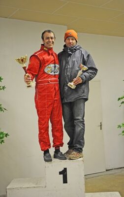 12/04/2009 : 1ère manche du Championnat Sud et 1ère manche du Championnat Régional Languedoc-Roussillon à Lavelanet Les Podiums (photos Patrick Lascombes) 2009 — karting