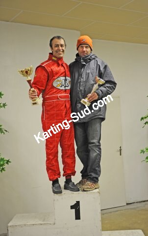 12/04/2009 : 1ère manche du Championnat Sud et 1ère manche du Championnat Régional Languedoc-Roussillon à Lavelanet Les Podiums (photos Patrick Lascombes) 2009 — karting