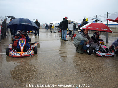 12/04/2009 : 2ème manche du Championnat Régional PACAC à Salon de Provence (photos Benjamin Larue) 2009 — karting