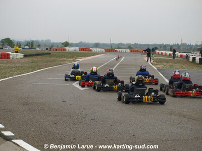 12/04/2009 : 2ème manche du Championnat Régional PACAC à Salon de Provence (photos Benjamin Larue) 2009 — karting