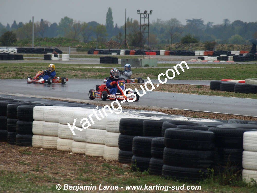 12/04/2009 : 2ème manche du Championnat Régional PACAC à Salon de Provence (photos Benjamin Larue) 2009 — karting