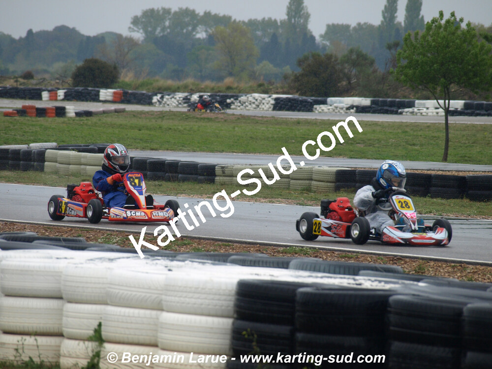 12/04/2009 : 2ème manche du Championnat Régional PACAC à Salon de Provence (photos Benjamin Larue) 2009 — karting