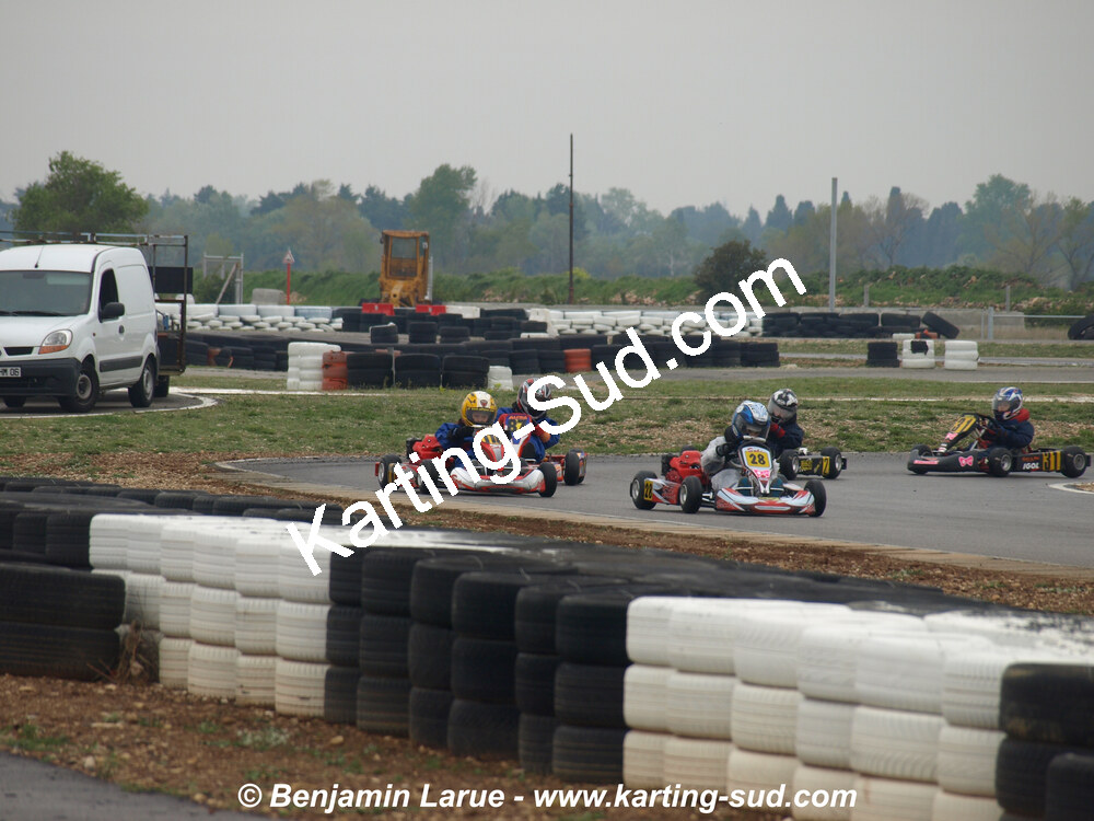 12/04/2009 : 2ème manche du Championnat Régional PACAC à Salon de Provence (photos Benjamin Larue) 2009 — karting