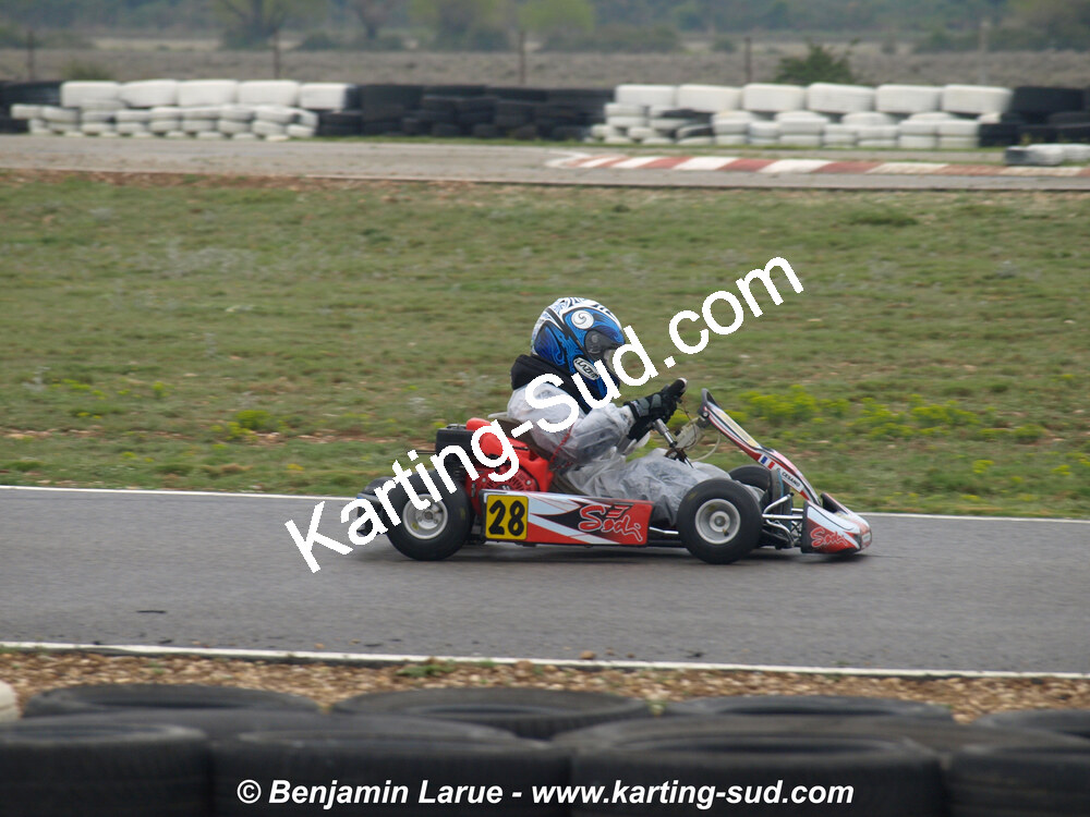 12/04/2009 : 2ème manche du Championnat Régional PACAC à Salon de Provence (photos Benjamin Larue) 2009 — karting