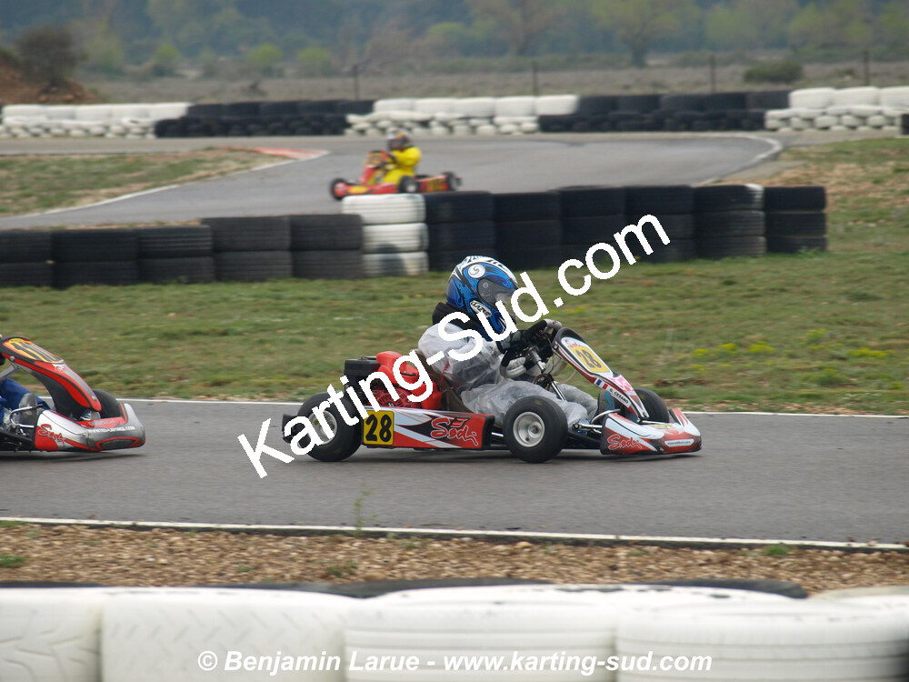 12/04/2009 : 2ème manche du Championnat Régional PACAC à Salon de Provence (photos Benjamin Larue) 2009 — karting