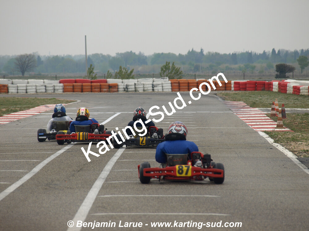 12/04/2009 : 2ème manche du Championnat Régional PACAC à Salon de Provence (photos Benjamin Larue) 2009 — karting
