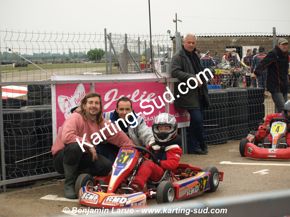 12/04/2009 : 2ème manche du Championnat Régional PACAC à Salon de Provence (photos Benjamin Larue) 2009 — karting