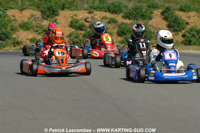 19/04/2009 : 1ère manche du Championnat Régional Aquitain à Layrac (photos Patrick Lascombes) 2009 — karting