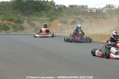 19/04/2009 : 1ère manche du Championnat Régional Aquitain à Layrac (photos Patrick Lascombes) 2009 — karting