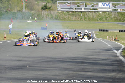 19/04/2009 : 1ère manche du Championnat Régional Aquitain à Layrac (photos Patrick Lascombes) 2009 — karting