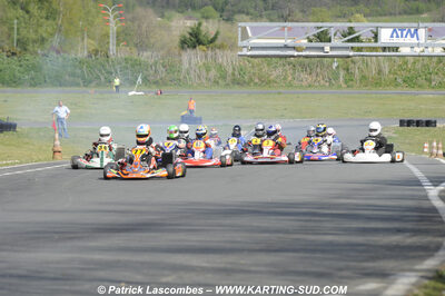 19/04/2009 : 1ère manche du Championnat Régional Aquitain à Layrac (photos Patrick Lascombes) 2009 — karting