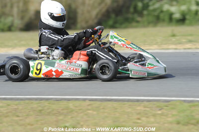 19/04/2009 : 1ère manche du Championnat Régional Aquitain à Layrac (photos Patrick Lascombes) 2009 — karting