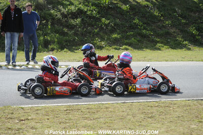 19/04/2009 : 1ère manche du Championnat Régional Aquitain à Layrac (photos Patrick Lascombes) 2009 — karting