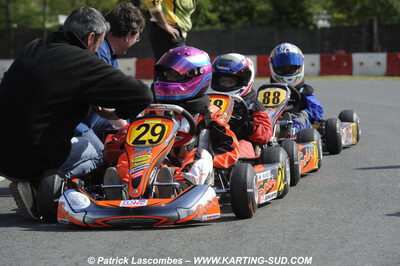 19/04/2009 : 1ère manche du Championnat Régional Aquitain à Layrac (photos Patrick Lascombes) 2009 — karting