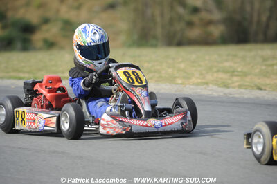 19/04/2009 : 1ère manche du Championnat Régional Aquitain à Layrac (photos Patrick Lascombes) 2009 — karting