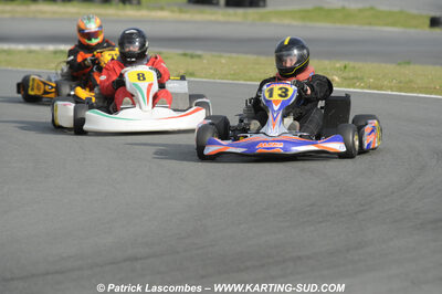 19/04/2009 : 1ère manche du Championnat Régional Aquitain à Layrac (photos Patrick Lascombes) 2009 — karting