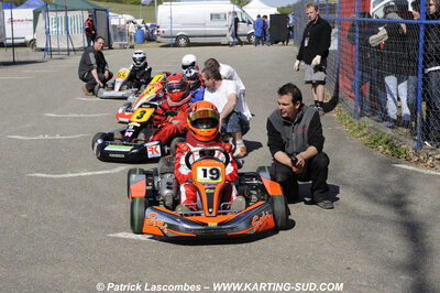 19/04/2009 : 1ère manche du Championnat Régional Aquitain à Layrac (photos Patrick Lascombes) 2009 — karting