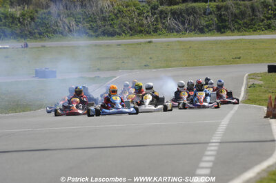 19/04/2009 : 1ère manche du Championnat Régional Aquitain à Layrac (photos Patrick Lascombes) 2009 — karting