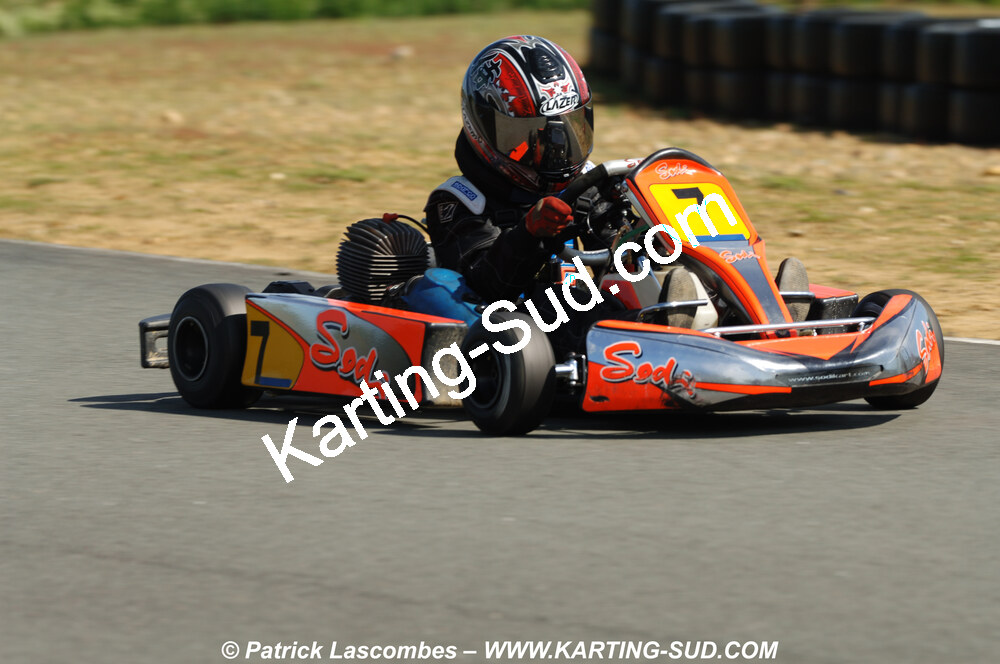 19/04/2009 : 1ère manche du Championnat Régional Aquitain à Layrac (photos Patrick Lascombes) 2009 — karting