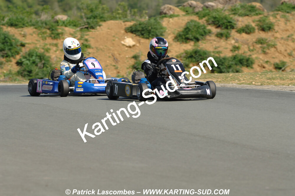 19/04/2009 : 1ère manche du Championnat Régional Aquitain à Layrac (photos Patrick Lascombes) 2009 — karting