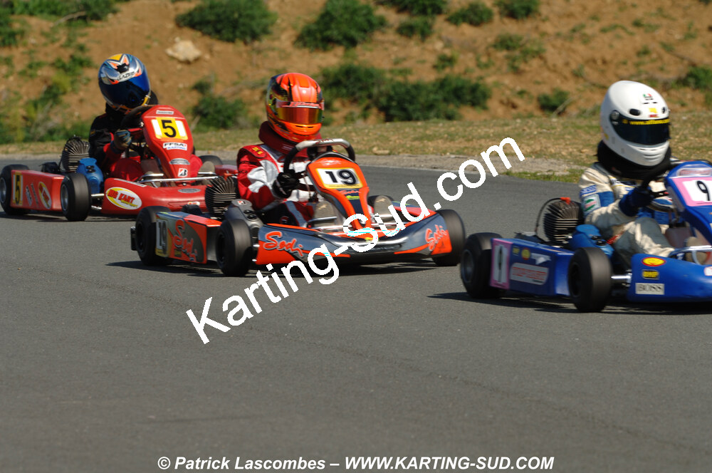 19/04/2009 : 1ère manche du Championnat Régional Aquitain à Layrac (photos Patrick Lascombes) 2009 — karting