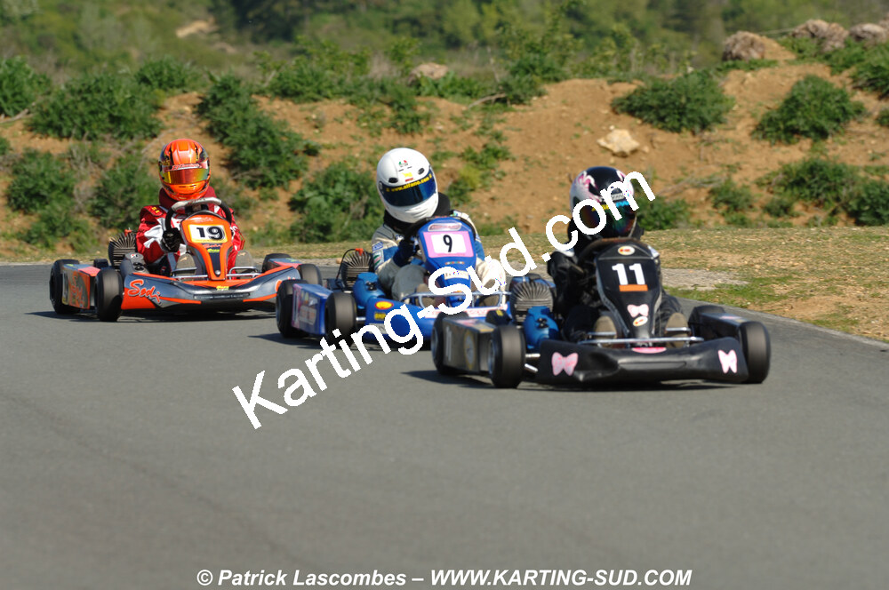 19/04/2009 : 1ère manche du Championnat Régional Aquitain à Layrac (photos Patrick Lascombes) 2009 — karting