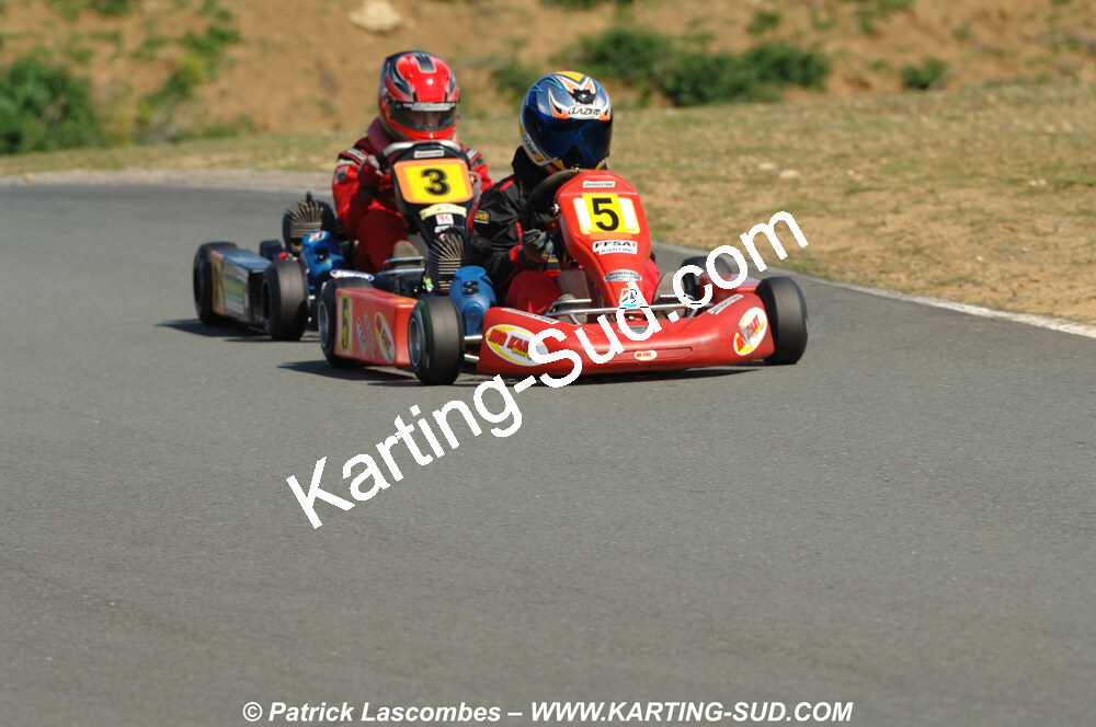 19/04/2009 : 1ère manche du Championnat Régional Aquitain à Layrac (photos Patrick Lascombes) 2009 — karting