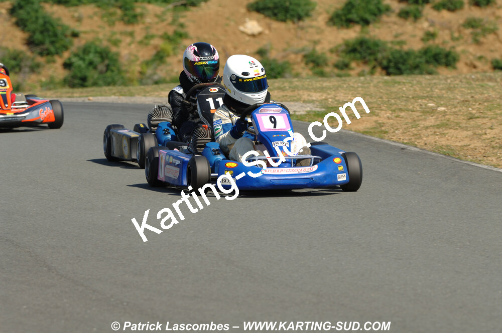 19/04/2009 : 1ère manche du Championnat Régional Aquitain à Layrac (photos Patrick Lascombes) 2009 — karting