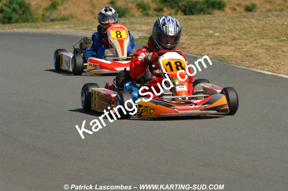 19/04/2009 : 1ère manche du Championnat Régional Aquitain à Layrac (photos Patrick Lascombes) 2009 — karting