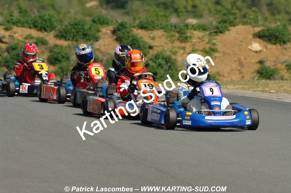 19/04/2009 : 1ère manche du Championnat Régional Aquitain à Layrac (photos Patrick Lascombes) 2009 — karting