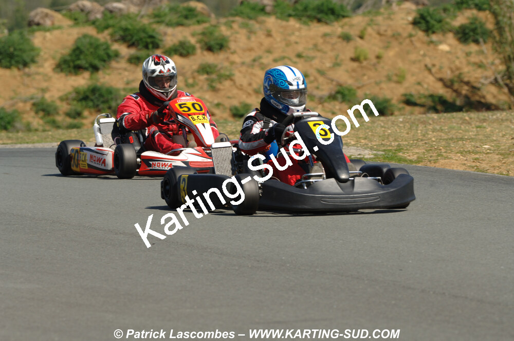 19/04/2009 : 1ère manche du Championnat Régional Aquitain à Layrac (photos Patrick Lascombes) 2009 — karting