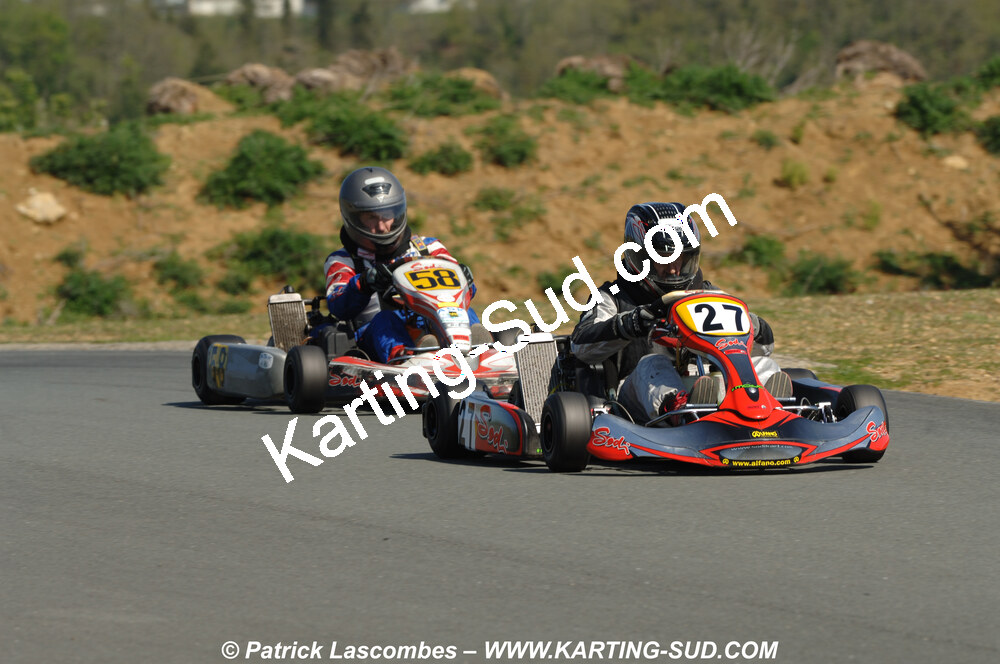19/04/2009 : 1ère manche du Championnat Régional Aquitain à Layrac (photos Patrick Lascombes) 2009 — karting