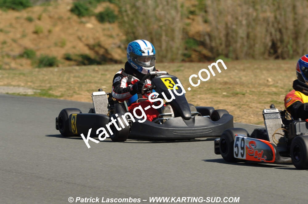 19/04/2009 : 1ère manche du Championnat Régional Aquitain à Layrac (photos Patrick Lascombes) 2009 — karting