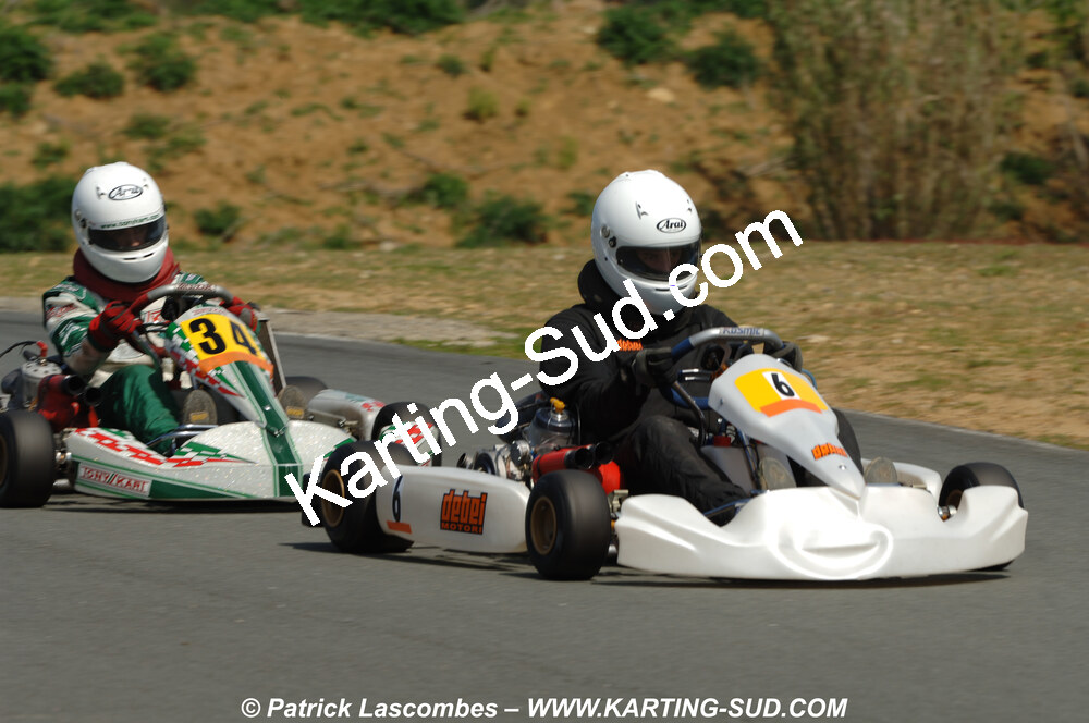 19/04/2009 : 1ère manche du Championnat Régional Aquitain à Layrac (photos Patrick Lascombes) 2009 — karting