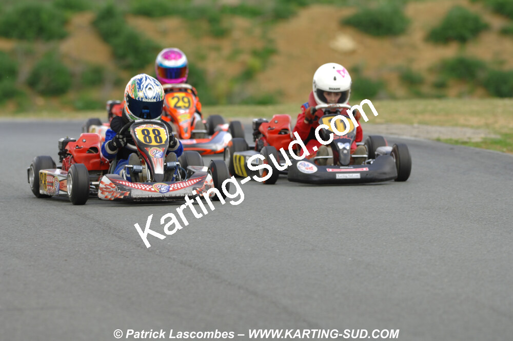 19/04/2009 : 1ère manche du Championnat Régional Aquitain à Layrac (photos Patrick Lascombes) 2009 — karting