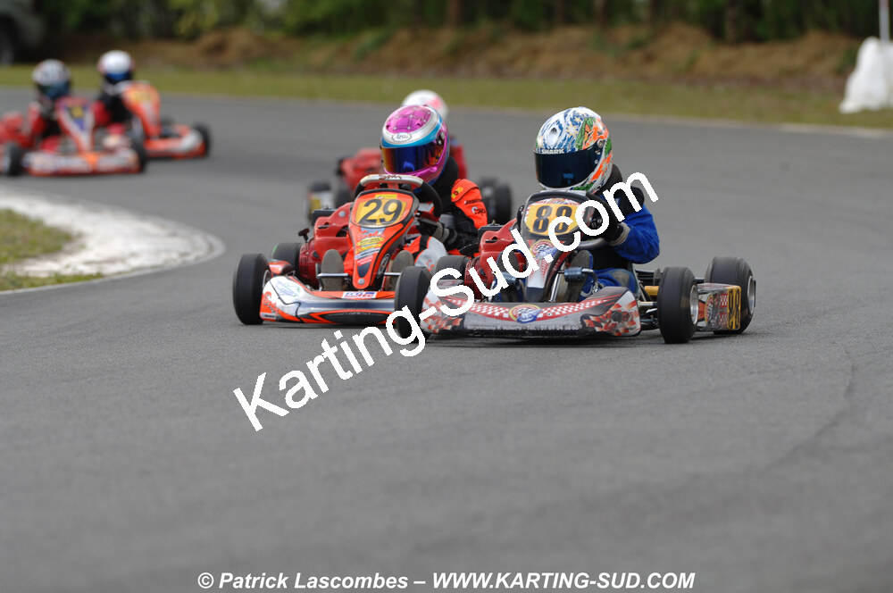 19/04/2009 : 1ère manche du Championnat Régional Aquitain à Layrac (photos Patrick Lascombes) 2009 — karting