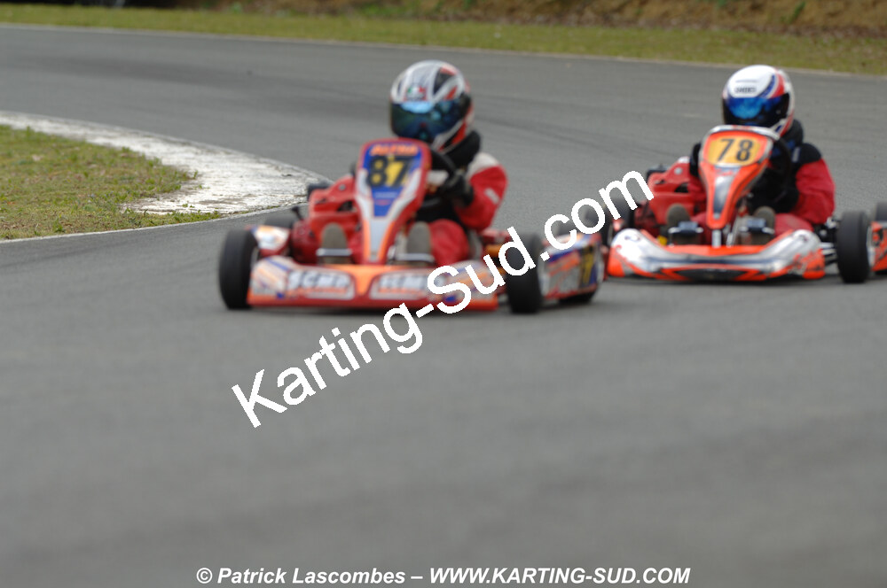 19/04/2009 : 1ère manche du Championnat Régional Aquitain à Layrac (photos Patrick Lascombes) 2009 — karting