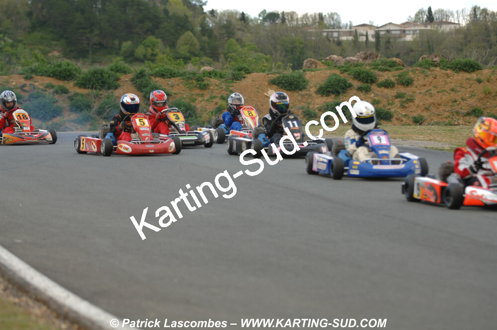 19/04/2009 : 1ère manche du Championnat Régional Aquitain à Layrac (photos Patrick Lascombes) 2009 — karting