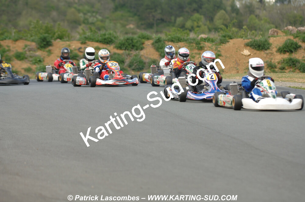 19/04/2009 : 1ère manche du Championnat Régional Aquitain à Layrac (photos Patrick Lascombes) 2009 — karting